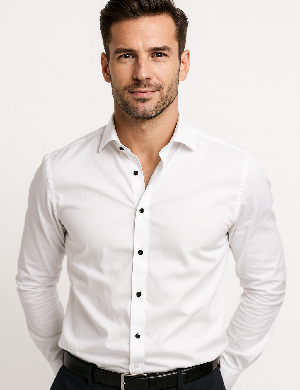 Hugo Moretti | Premium Stretch Men's Shirt