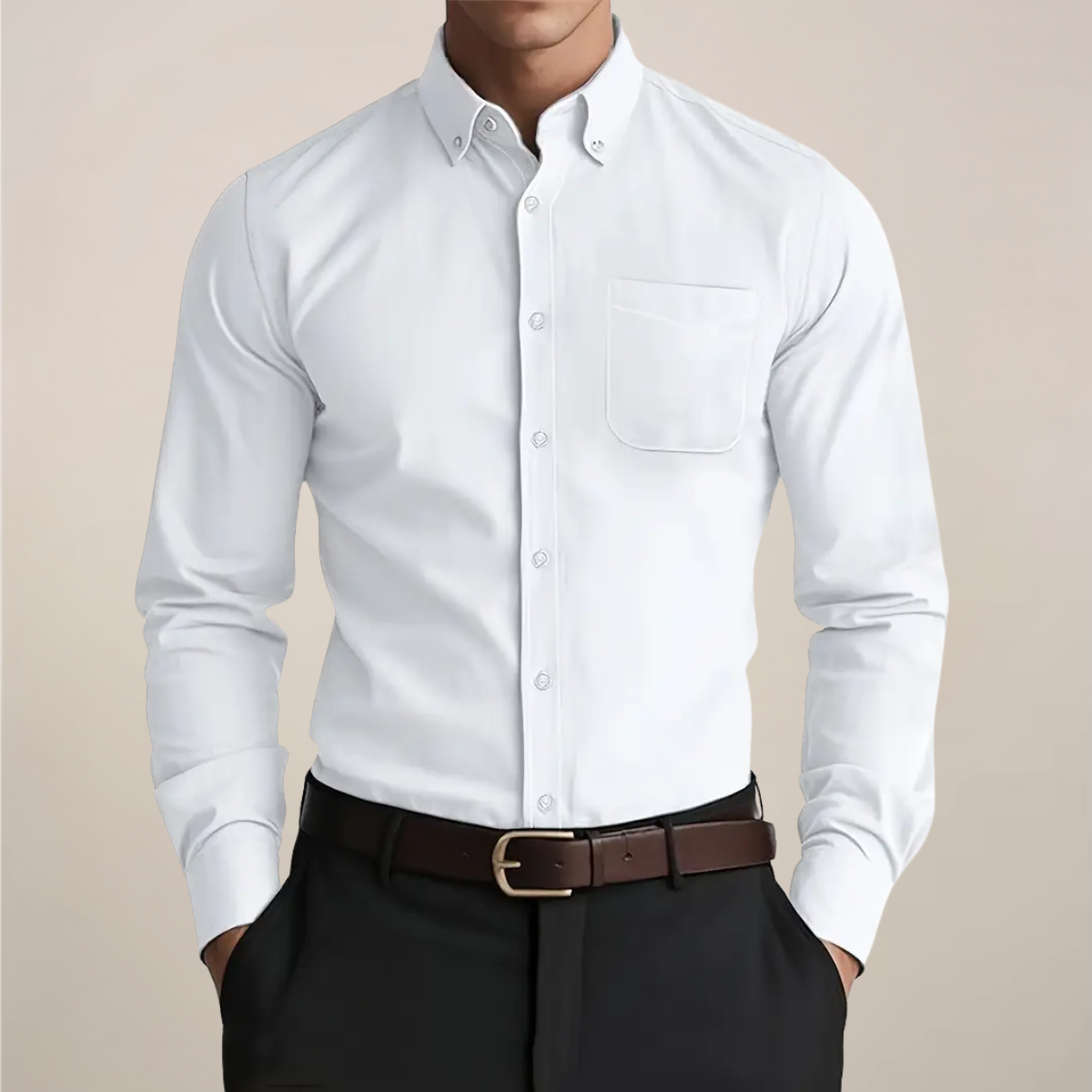 Hugo Whitmore | Classic Button Down Shirt For Men