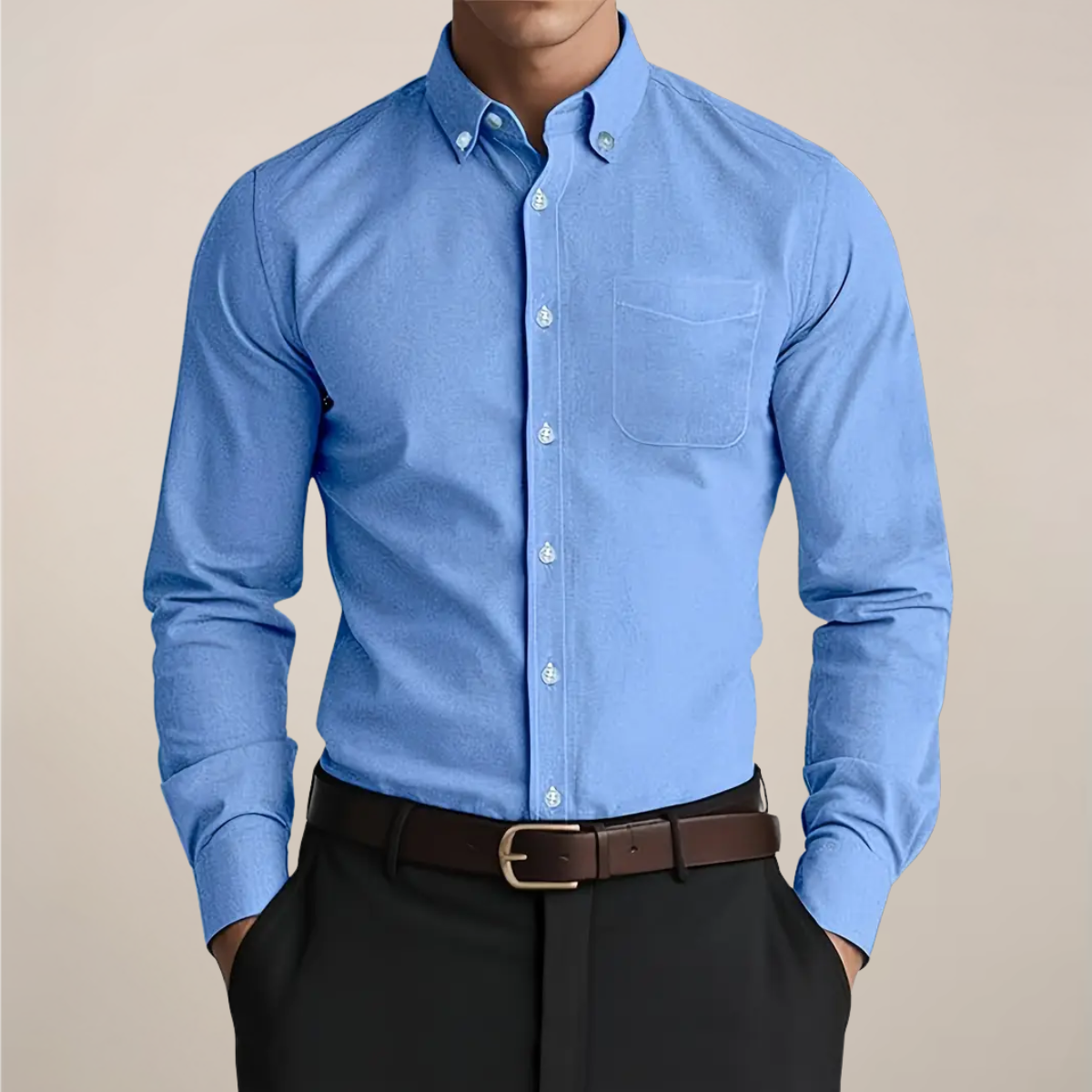 Hugo Whitmore | Classic Button Down Shirt For Men
