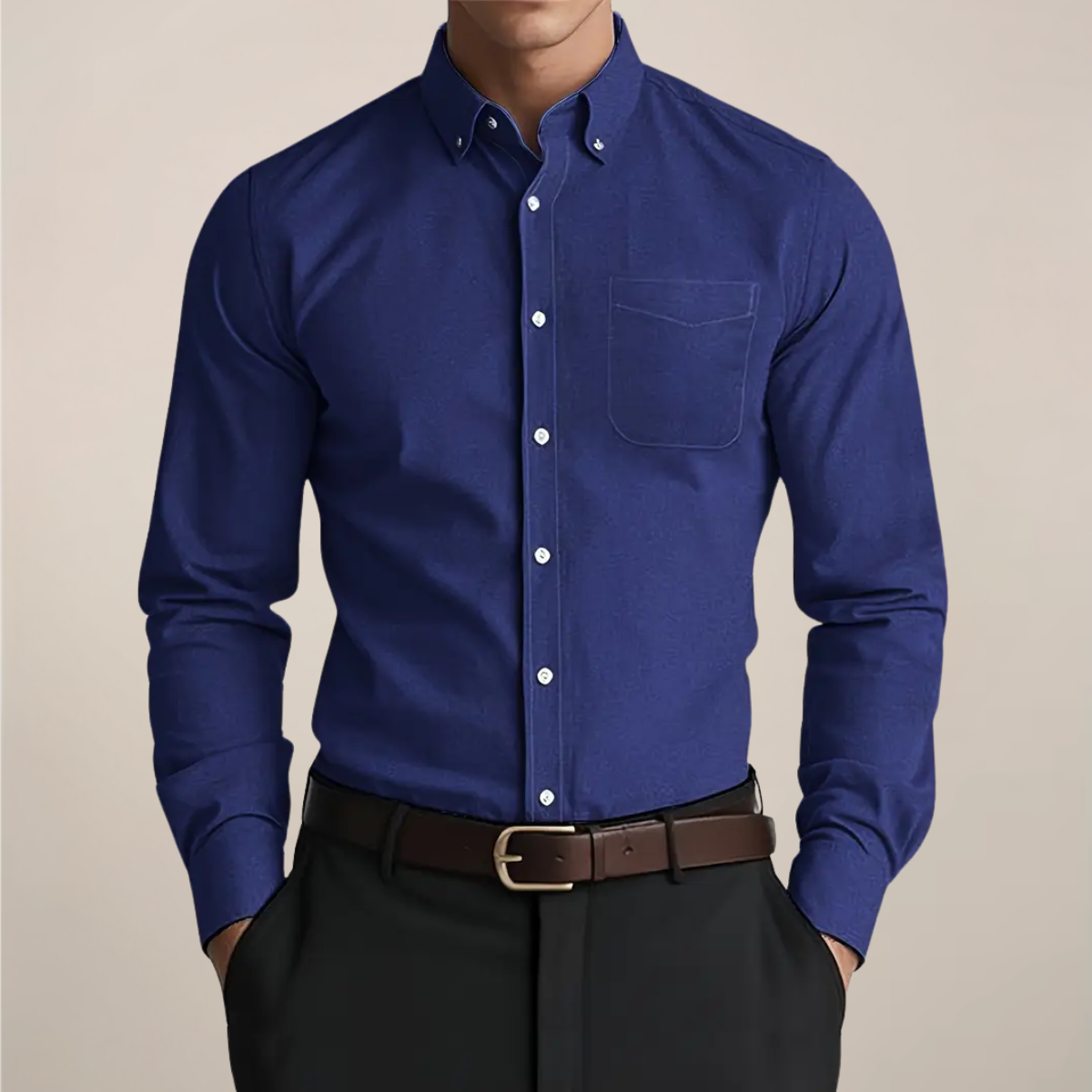 Hugo Whitmore | Classic Button Down Shirt For Men