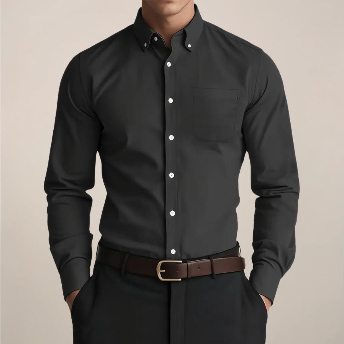 Hugo Whitmore | Classic Button Down Shirt For Men
