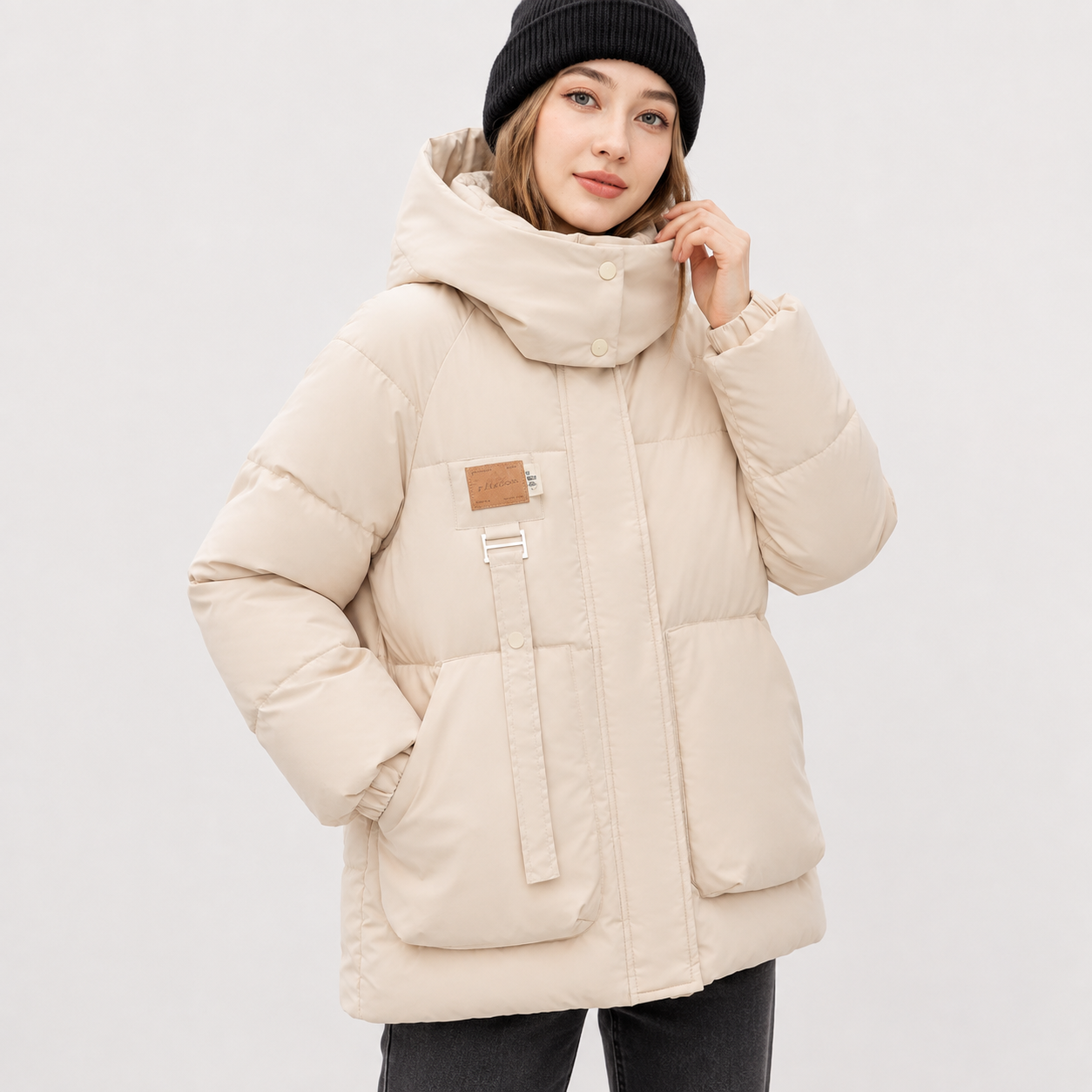 Imogen Clarke | Veste matelassée à capuche
