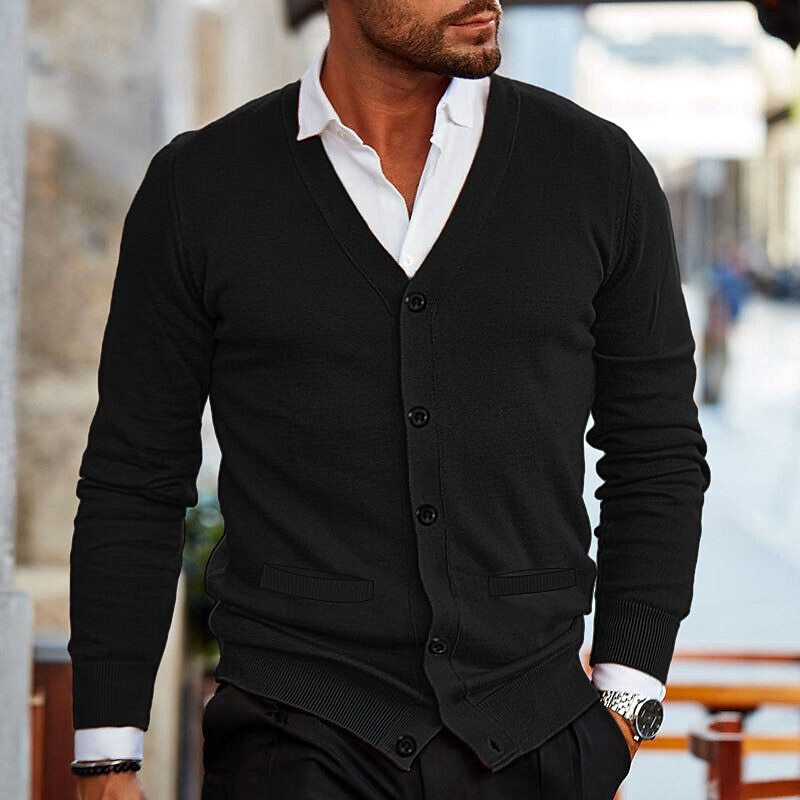 Isaac Mitchell | V-Neck Cardigan