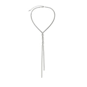 Isabella Gioia | Adjustable Snake Chain Necklace in Gold or Silver