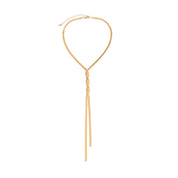 Isabella Gioia | Adjustable Snake Chain Necklace in Gold or Silver