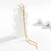 Isabella Gioia | Adjustable Snake Chain Necklace in Gold or Silver