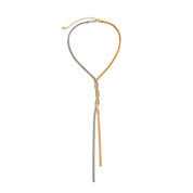 Isabella Gioia | Adjustable Snake Chain Necklace in Gold or Silver