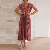 Isabella Hawthorne | Pleated Maxi Wedding Dress