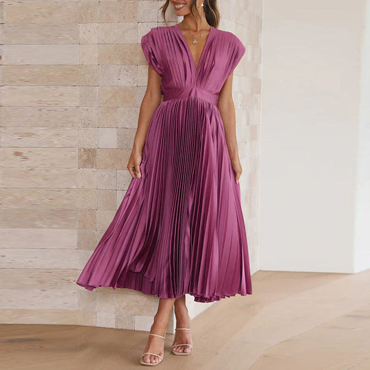Isabella Hawthorne | Pleated Maxi Wedding Dress