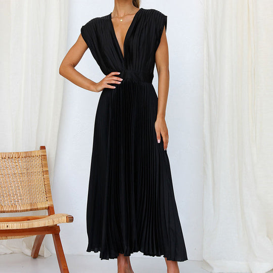 Isabella Hawthorne | Pleated Maxi Wedding Dress