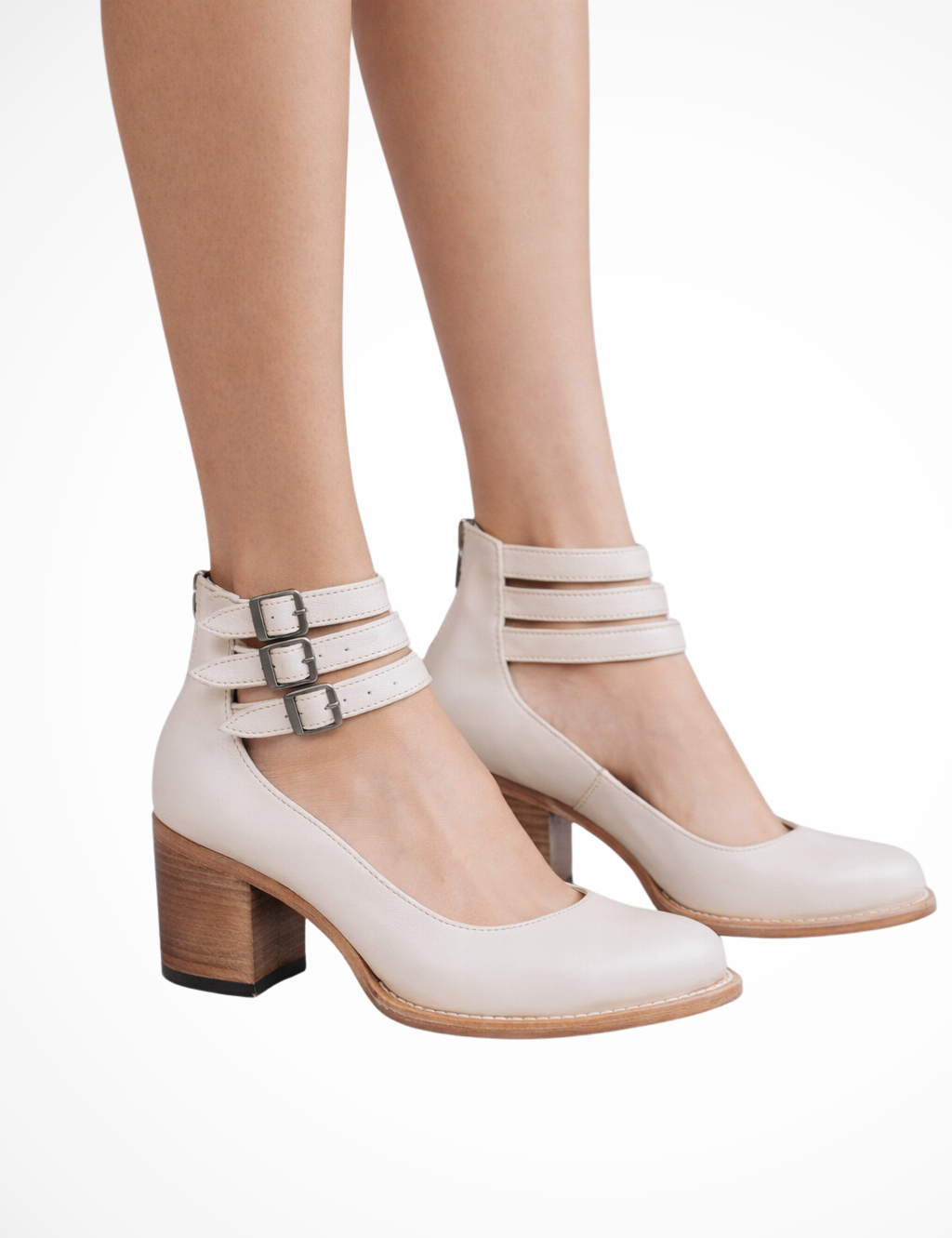 Isabella Moreau | Vintage Buckle Ankle Boots