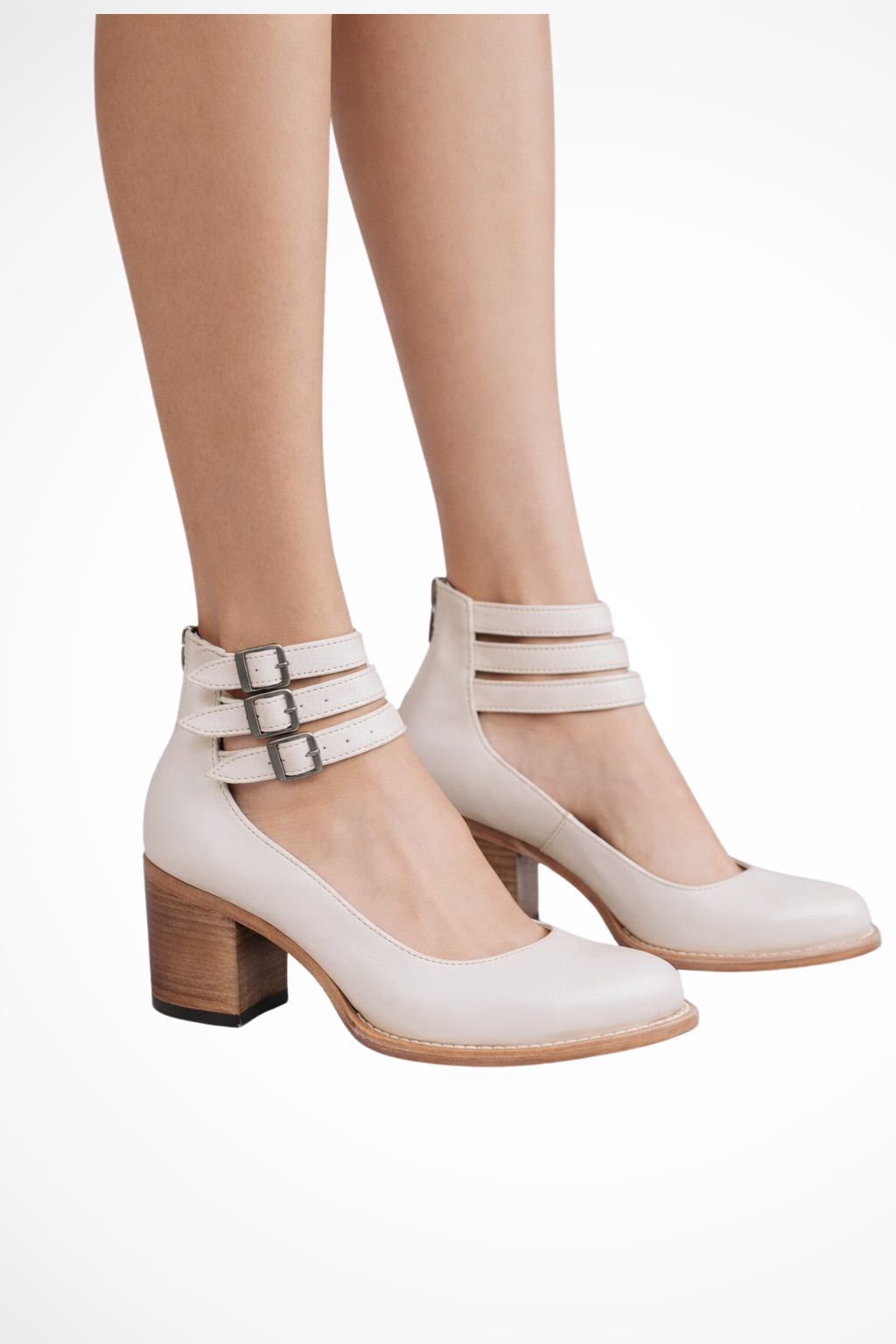 Isabella Moreau | Vintage Buckle Ankle Boots