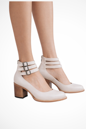 Isabella Moreau | Vintage Buckle Ankle Boots