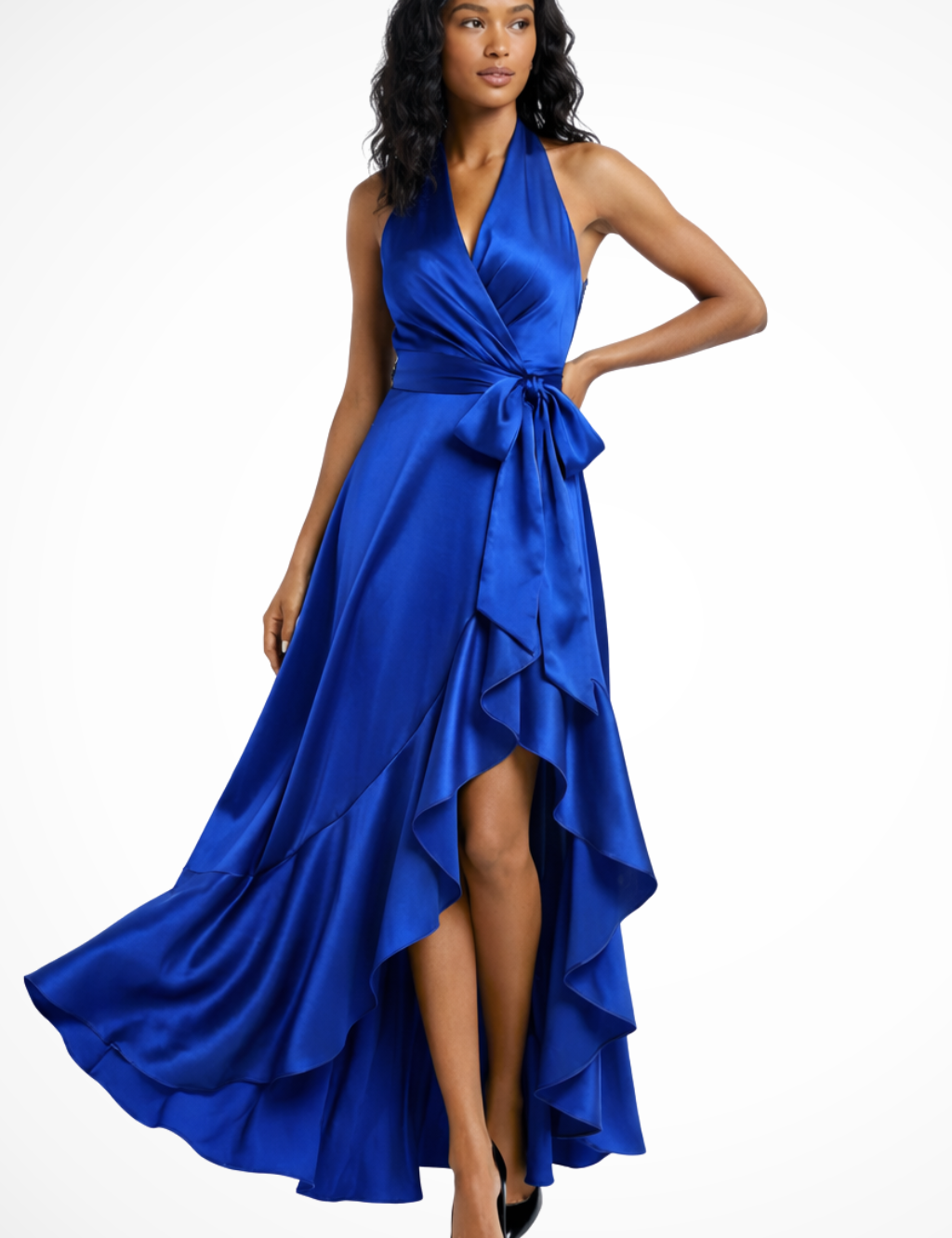 Isabella Moretti | Halter Neck Maxi Dress For Women