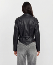 Isabelle Fournier | Belted Leather Jacket For Women
