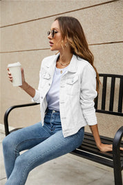 Isabelle Fournier | Slim Fit Denim Jacket For Women