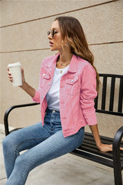 Isabelle Fournier | Slim Fit Denim Jacket For Women