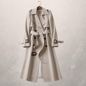 Isabelle | Classic Belted Trench Coat For Women