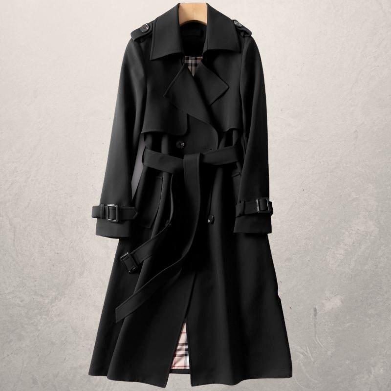 Isabelle | Classic Belted Trench Coat For Women