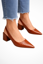 Isabelle Parfait | Slingback Heeled Pumps For Women