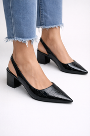 Isabelle Parfait | Slingback Heeled Pumps For Women