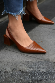 Isabelle Parfait | Slingback Heeled Pumps For Women