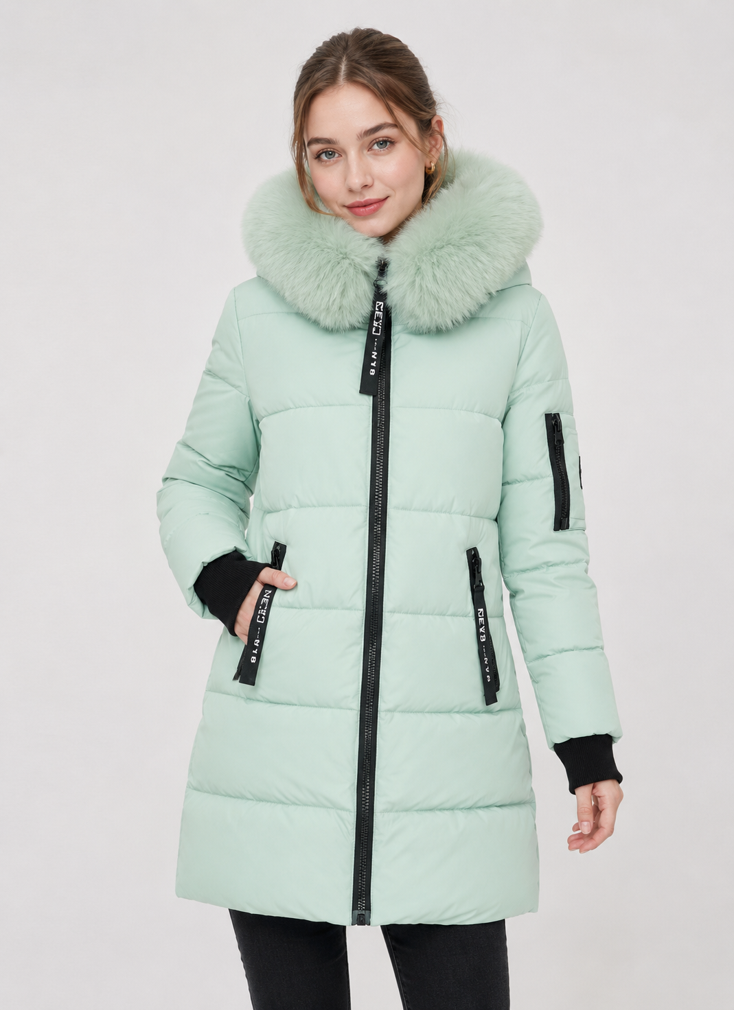 Isla Thompson | Fur Hood Padded Coat