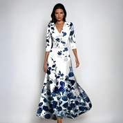 Isla Kensington | Women’s Floral Maxi Prom Dress