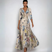 Isla Kensington | Women’s Floral Maxi Prom Dress