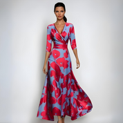 Isla Kensington | Women’s Floral Maxi Prom Dress