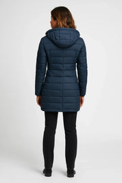 Isla Thornton | Quilted Hooded Puffer Coat
