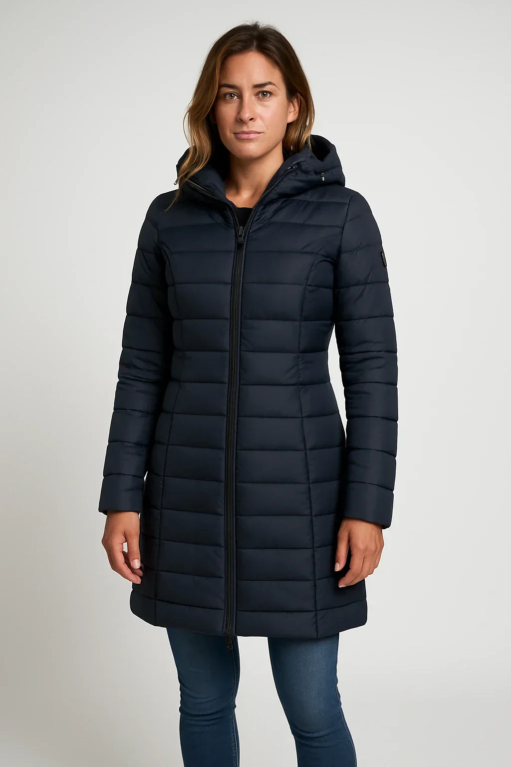 Isla Thornton | Quilted Hooded Puffer Coat