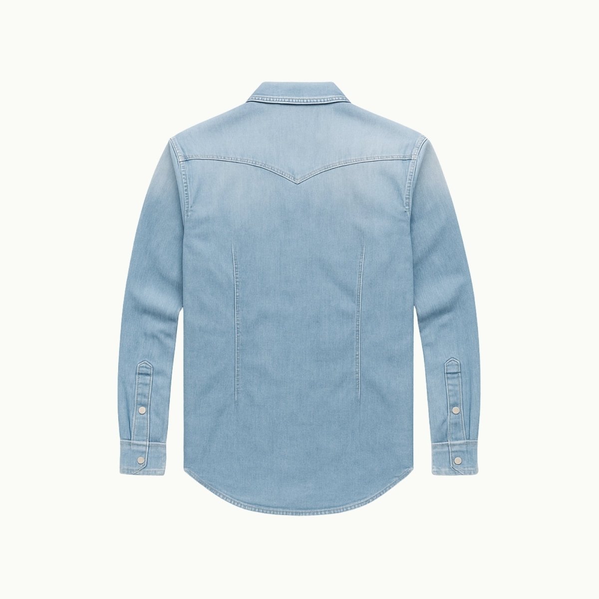 Jackson Hayes | Blue Denim Shirt For Men