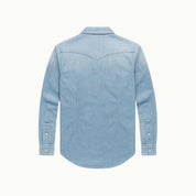 Jackson Hayes | Blue Denim Shirt For Men