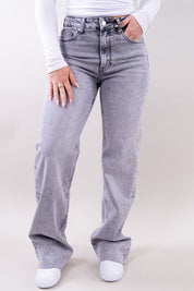 Joana | Women's Wide Leg Stretch Denim Boyfriend Jeans