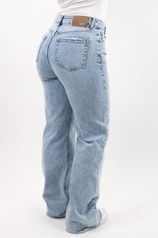 Joana | Women's Wide Leg Stretch Denim Boyfriend Jeans