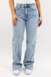 Joana | Women's Wide Leg Stretch Denim Boyfriend Jeans