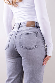Joana | Women's Wide Leg Stretch Denim Boyfriend Jeans