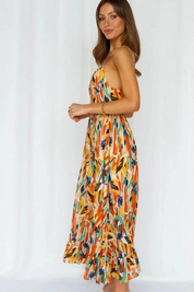 Jocelyn Davenport | Printed Cami Midi Dress