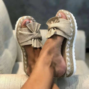 Jolie Westbrook | Espadrille Slide Sandals