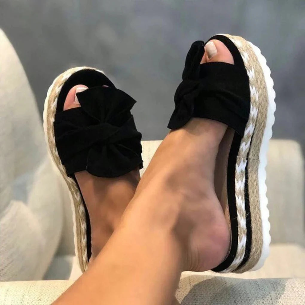 Jolie Westbrook | Espadrille Slide Sandals
