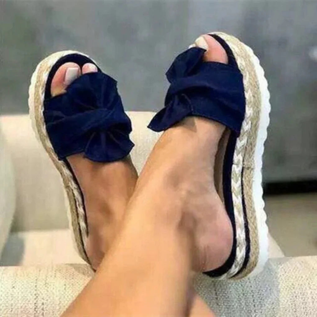 Jolie Westbrook | Espadrille Slide Sandals