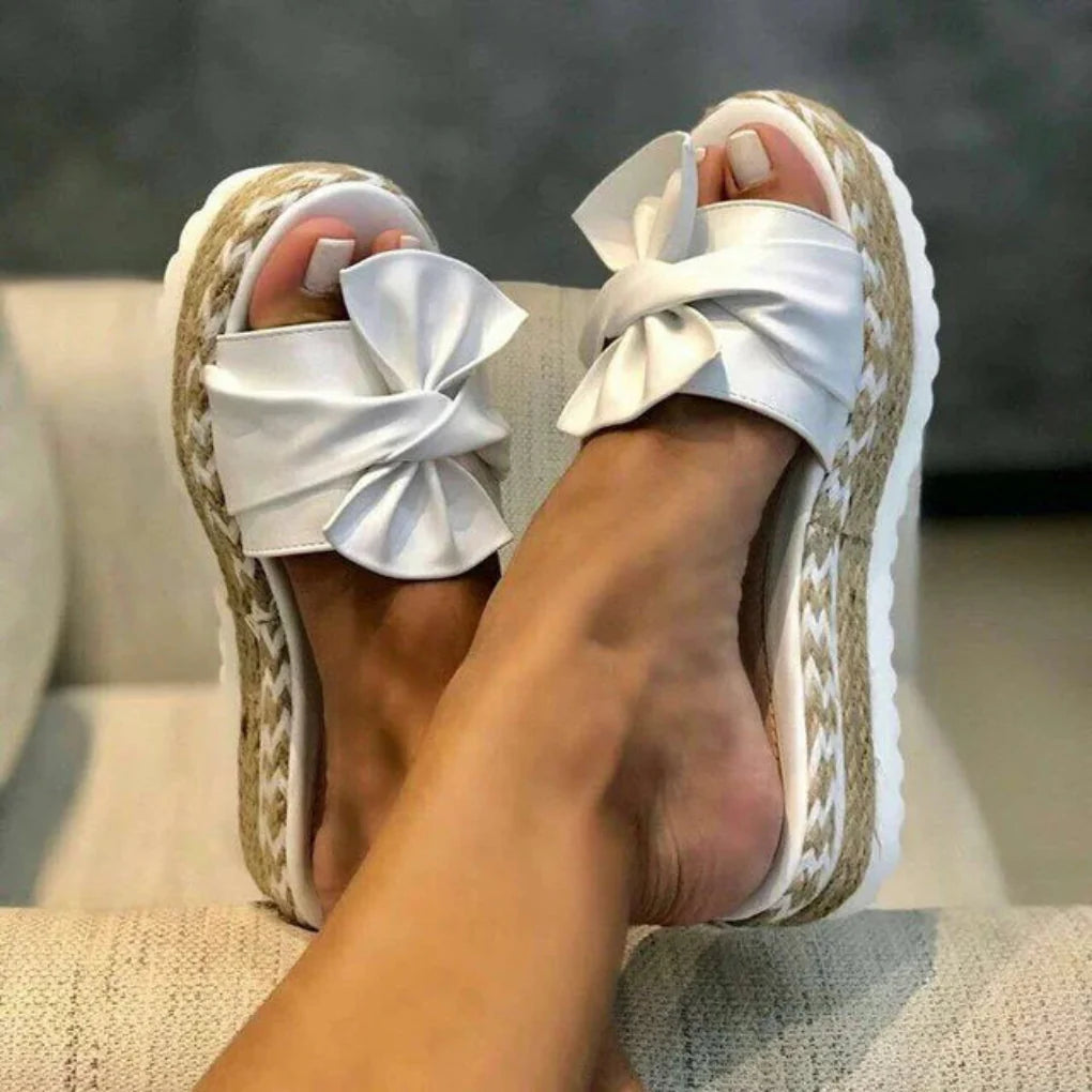 Jolie Westbrook | Espadrille Slide Sandals