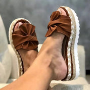 Jolie Westbrook | Espadrille Slide Sandals