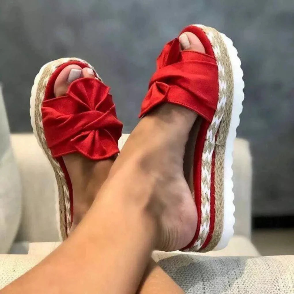 Jolie Westbrook | Espadrille Slide Sandals