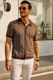 Joseph Montgomery | Knit Polo Shirt For Men
