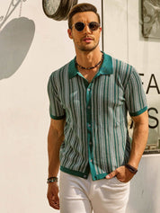 Joseph Montgomery | Knit Polo Shirt For Men