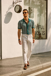 Joseph Montgomery | Knit Polo Shirt For Men