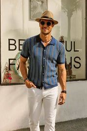 Joseph Montgomery | Knit Polo Shirt For Men