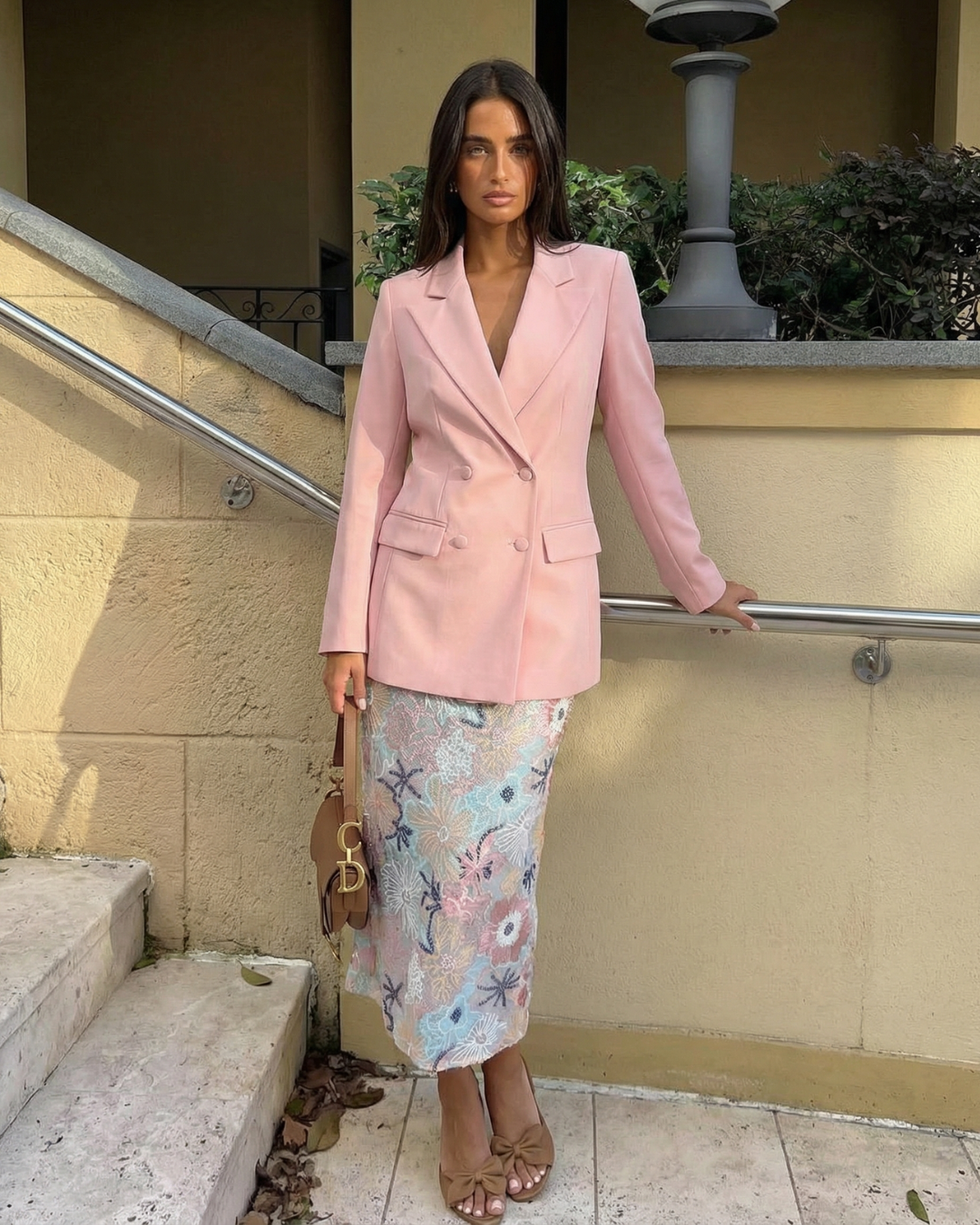 Juliette Morel | Elegant Double-Breasted Tailored Blazer For Women